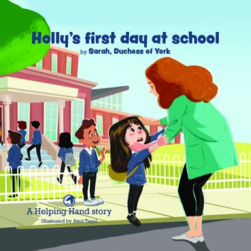 Sarah Ferusson Holly's first day at school front cover