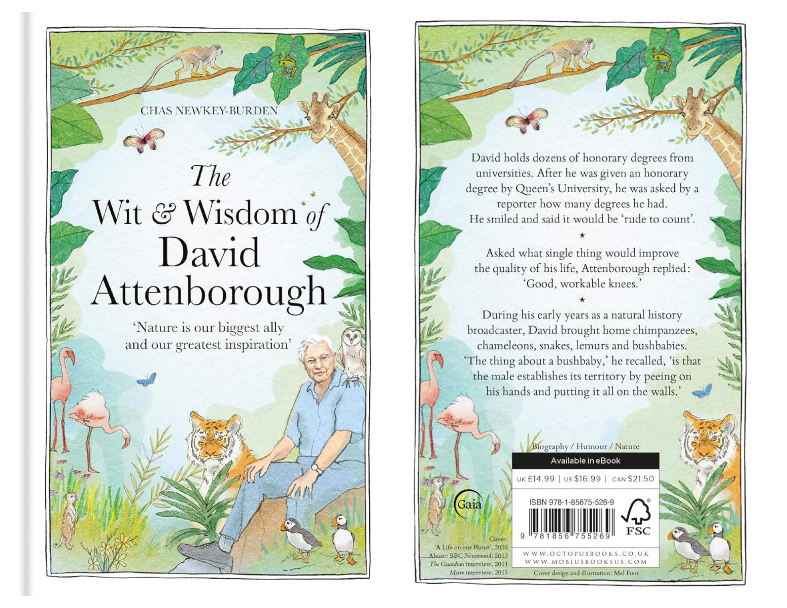 The wisdom and wit of david attenbourgh cover